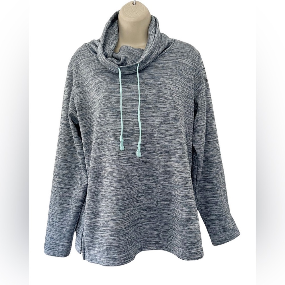 Colombia Gray Cowl Neck Pullover Sweater